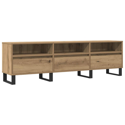 Tv-bänk artisan ek 150x30x44,5 cm konstruerat trä