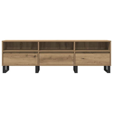 Tv-bänk artisan ek 150x30x44,5 cm konstruerat trä