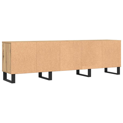 Tv-bänk artisan ek 150x30x44,5 cm konstruerat trä