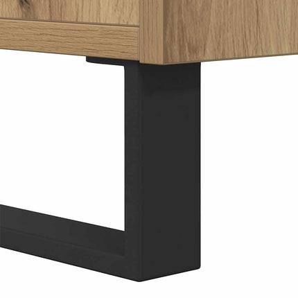 Tv-bänk artisan ek 150x30x44,5 cm konstruerat trä