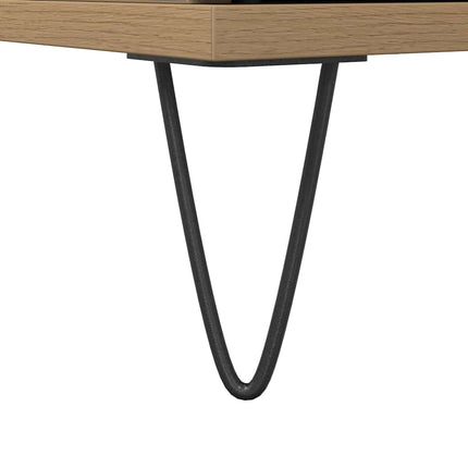 Badrumsskåp ek 30x30x190 cm konstruerat trä