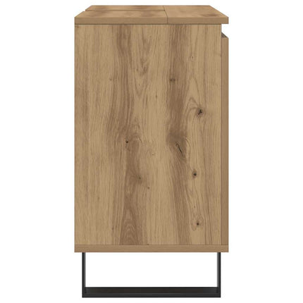 Badrumsskåp artisan ek 58x33x60 cm konstruerat trä