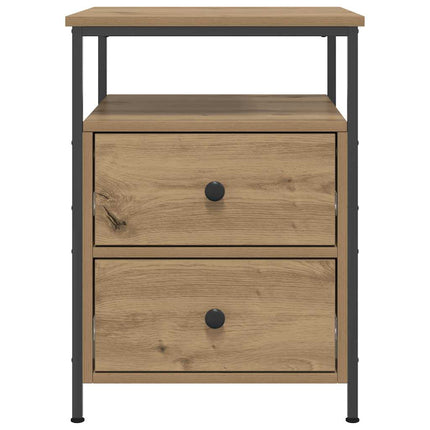 Sängbord artisan ek 44x45x60 cm konstruerat trä