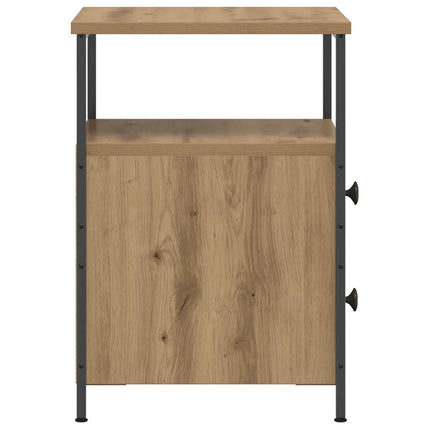 Sängbord artisan ek 34x35,5x50 cm konstruerat trä