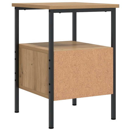 Sängbord ek 34x36x50 cm konstruerat trä
