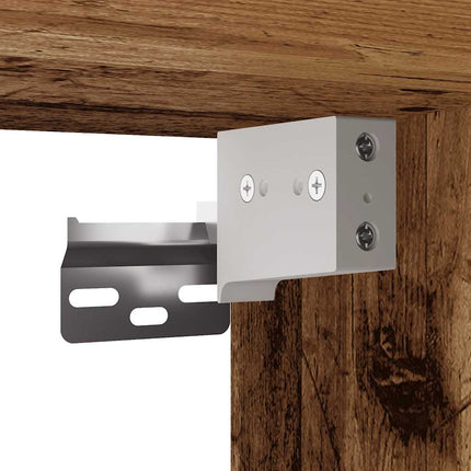 Väggskåp Åldrat Trä 60X31X60 Cm Konstruerat Trä