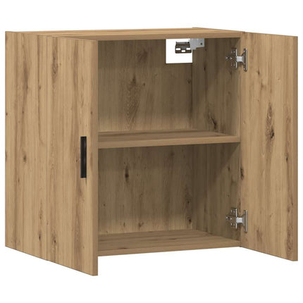 Väggskåp artisan ek 60x31x60 cm konstruerat trä