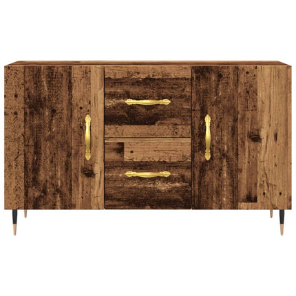 Skänk gammalt trä 100x36x60 cm konstruerat trä