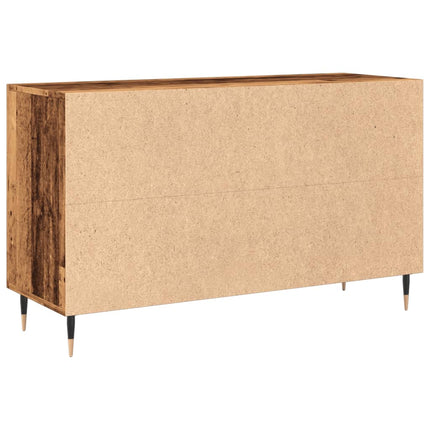 Skänk gammalt trä 100x36x60 cm konstruerat trä