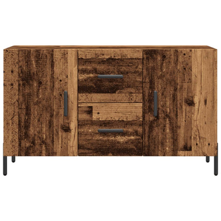 Skänk gammalt trä 100x36x60 cm konstruerat trä