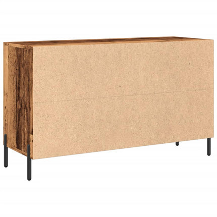 Skänk gammalt trä 100x36x60 cm konstruerat trä
