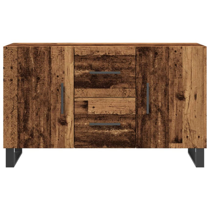 Skänk gammalt trä 100x36x60 cm konstruerat trä