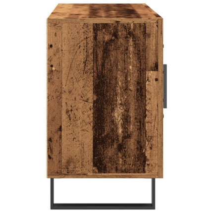Skänk gammalt trä 100x36x60 cm konstruerat trä