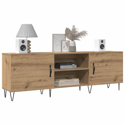 Tv-bänk artisan ek 150x30x50 cm konstruerat trä