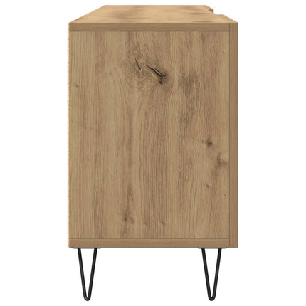 Tv-bänk artisan ek 150x30x50 cm konstruerat trä