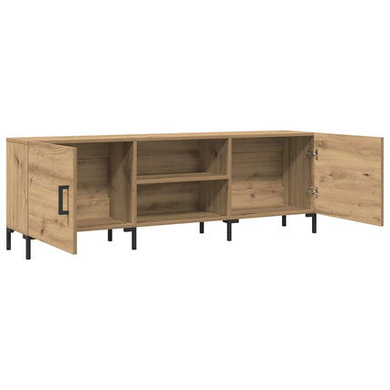 Tv-bänk artisan ek 150x30x50 cm konstruerat trä