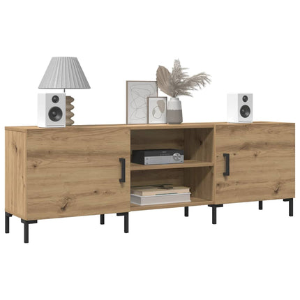 Tv-bänk artisan ek 150x30x50 cm konstruerat trä