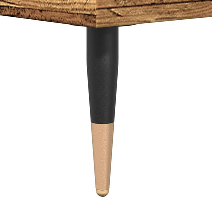 Soffbord Åldrat Trä 60X50X36,5 Cm Konstruerat Trä