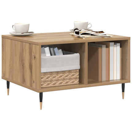 Soffbord artisan ek 60x50x36,5 cm konstruerat trä