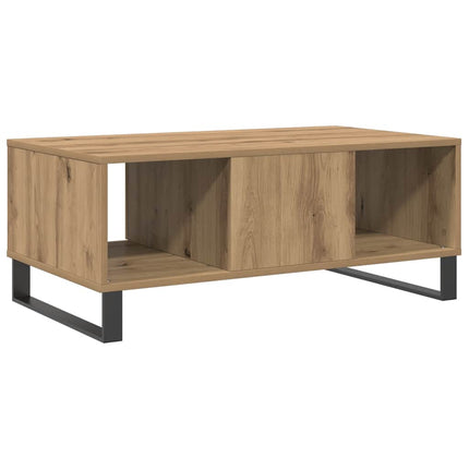 Soffbord artisan ek 90x50x36,5 cm konstruerat trä
