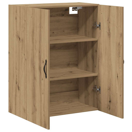 Väggskåp artisan ek 69,5x34x90 cm konstruerat trä