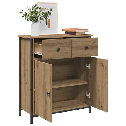 Skänk artisan ek 70x30x80 cm konstruerat trä