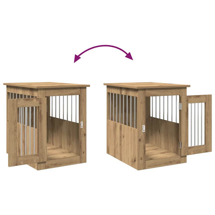 Hundbur artisan ek 45x62x59 cm konstruerat trä