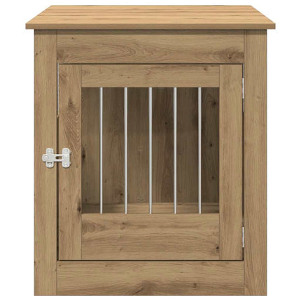 Hundbur artisan ek 64,5x80x71 cm konstruerat trä