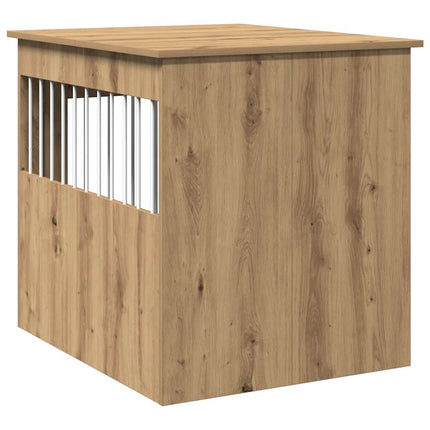 Hundbur artisan ek 64,5x80x71 cm konstruerat trä