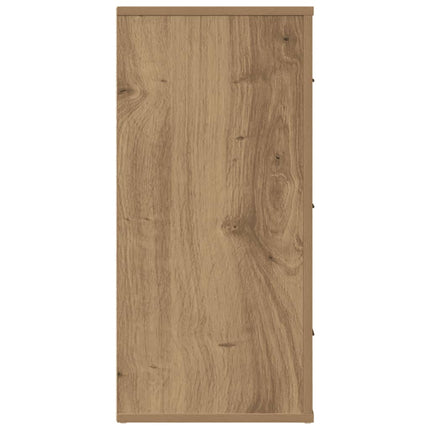 Skänk artisan ek 80x33x70 cm konstruerat trä