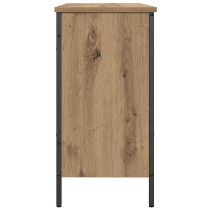 Tvättställsskåp ek 60x30x60 cm konstruerat trä