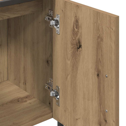 Tvättställsskåp artisan ek 60x33x60 cm konstruerat trä