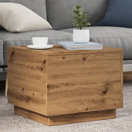 Soffbord Med Led 90X50X40 Cm