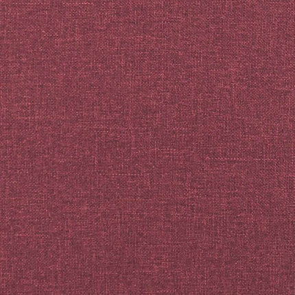 Reclinerfåtölj vinröd tyg