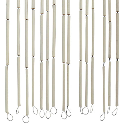 Insektsdörrgardin med bambutryck 90x220 cm bambu