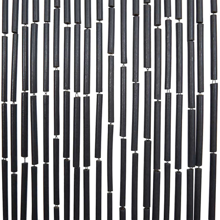 Insektsdörrgardin mörkgrå 90x220 cm bambu