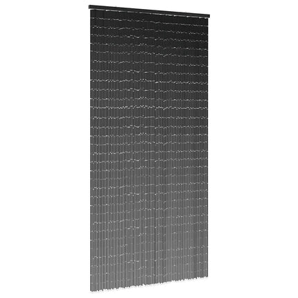 Insektsgardin mörkgrå 100x200 cm bambu