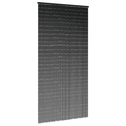 Insektsdörrgardin mörkgrå 100x220 cm bambu