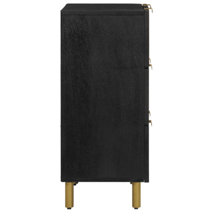 Skänk Svart 60X33X75 Cm Konstruerat Trä