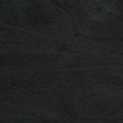 Skänk svart 80x33x75 cm konstruerat trä