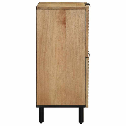 Skänk brun 60x33x75 cm mango i massivt trä