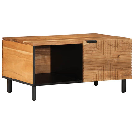 Soffbord 80x50x40 cm massivt trä akacia
