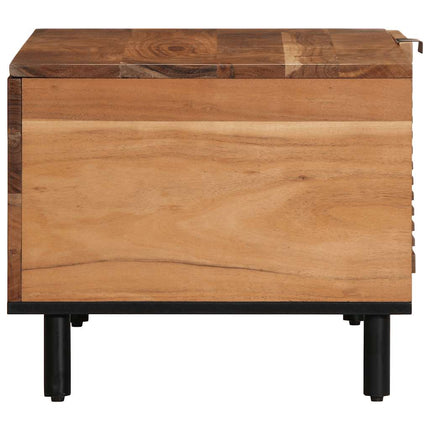 Soffbord 80x50x40 cm massivt trä akacia