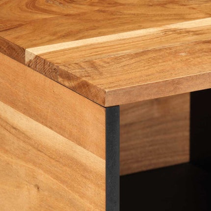 Soffbord 80x50x40 cm massivt trä akacia