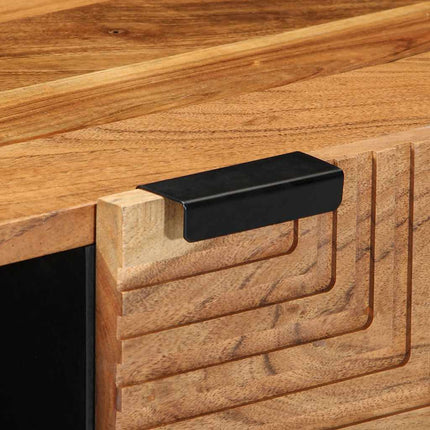 Soffbord 80x50x40 cm massivt trä akacia