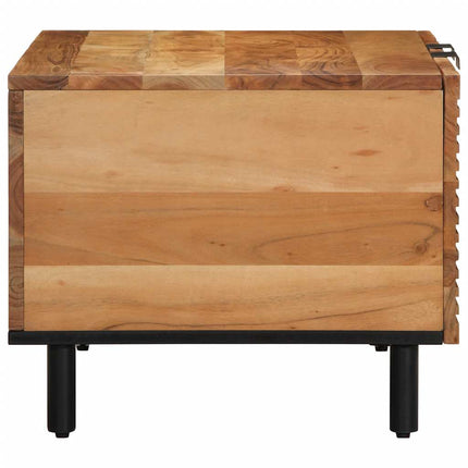Soffbord 80x50x40 cm massivt trä akacia