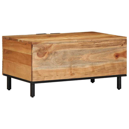 Soffbord 80x50x40 cm massivt trä akacia