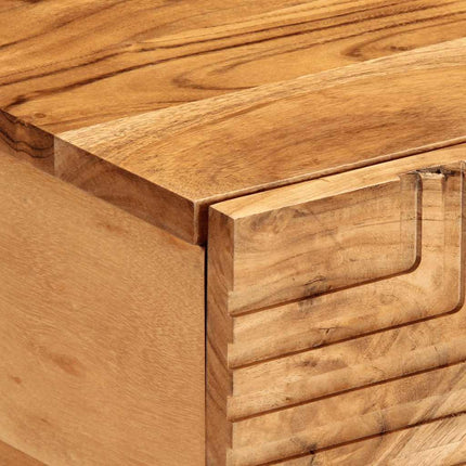 Soffbord 80x50x40 cm massivt trä akacia