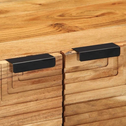 Soffbord 80x50x40 cm massivt trä akacia