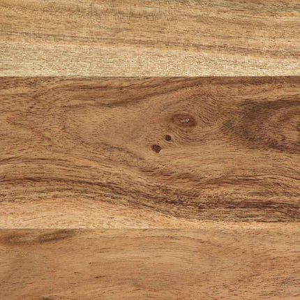 Sideboard med hylla Brun 40 x 33,5 x 75 cm Massivt mangoträ